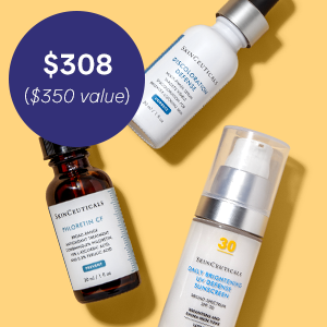 Phloretin CF Serum, Discoloration Defense and Daily Brightening UV Defense Sunscreen - $308 ($350 value) 4 $308 EXE%TI0 4 