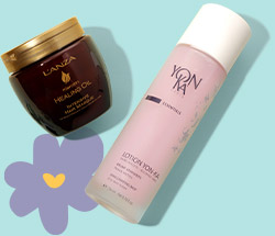 Products from Yon-Ka and L'ANZA